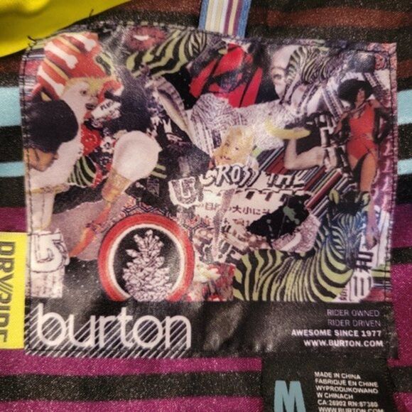 BURTON Dry Ride puffer vest size M - Picture 4 of 7